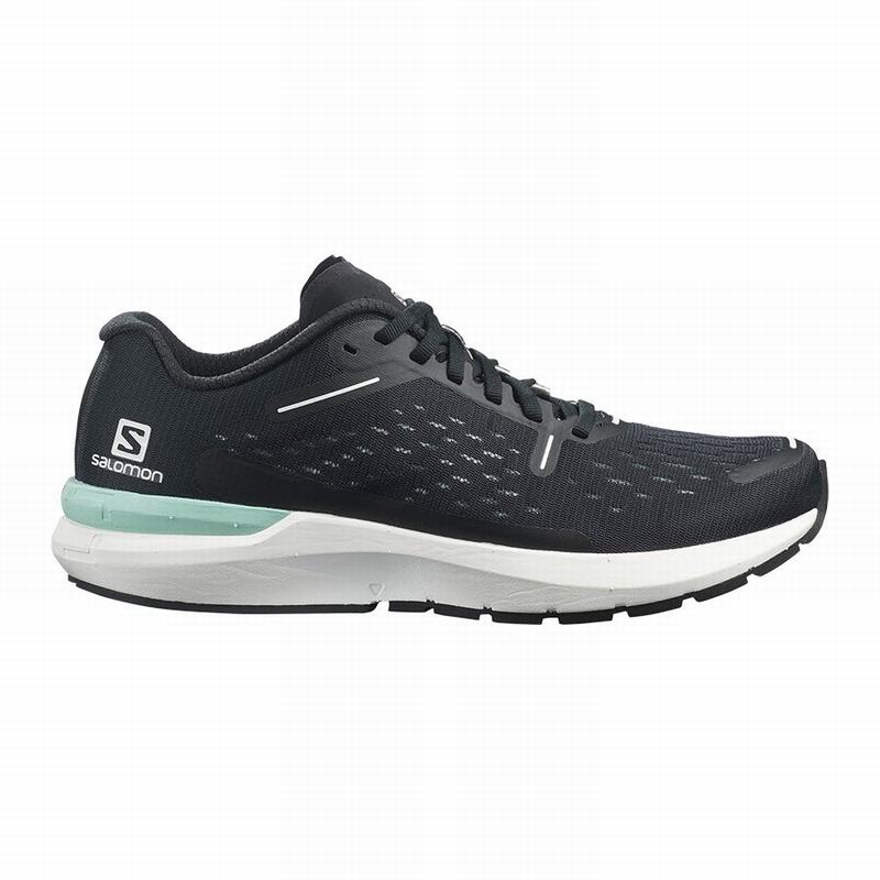 SALOMON SONIC 4 BALANCE Philippines - Men's Road Running Shoes - Black/White | 027641-BQJ